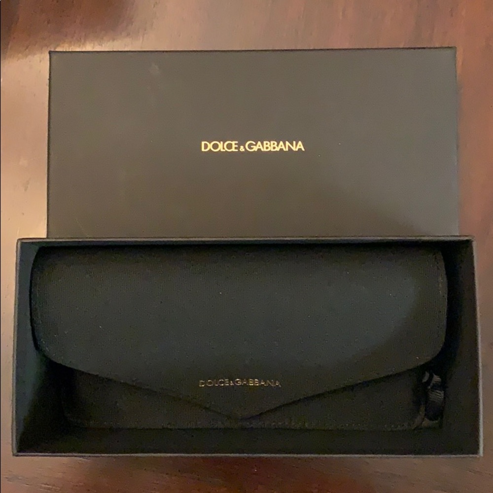 DOLCE & GABBANA ROSE GOLD OVERSIZED SUNGLASSES - Picture 4 of 5